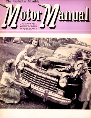 MOTOR MANUAL magazine detail image